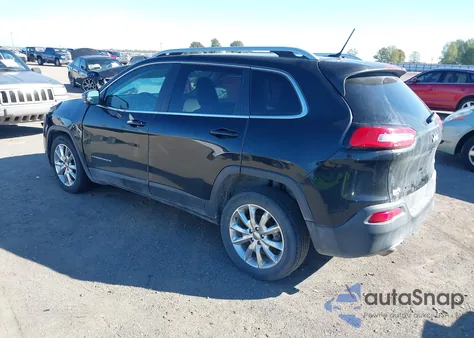 2014 Jeep Cherokee Limited from USA, damaged, VIN 1C4PJLDB6EW192098